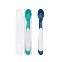 OXO Zestaw Łyżeczek z Etui 6m+ Teal/Navy