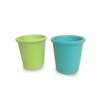 Silikids Kubki Silikonowe Sea/Lime 2szt.