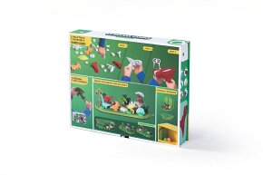 Halftoys Magnetyczny Składany Świat Pięciu Dinozaurów z Makietą