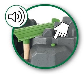 BRIO World Tunel Górski z Dźwigiem