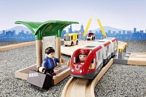 BRIO World Zestaw Drogowo-kolejowy