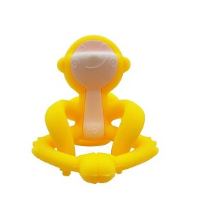 Mombella Gryzak Zabawka Małpka Yellow