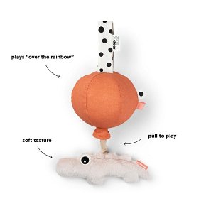 Done by Deer Zawieszka Muzyczna Happy Clouds Croco Powder