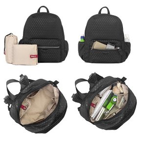 Babymel Plecak dla Mamy Luna Black Scuba