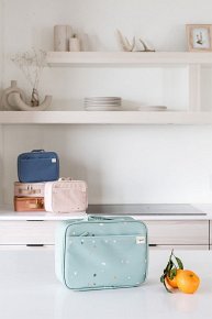 3 Sprouts Lunch Bag - Torba na lunch - Recycled Terrazzo Green