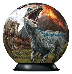 Ravensburger Puzzle 3D Kula Jurassic World 72 el.
