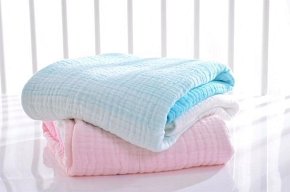 Mombella Kocyk Muślinowy 8-Warstwowy Pink