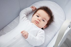 Shnuggle Prześcieradło do Kosza Mojżesza 2 szt. Grey