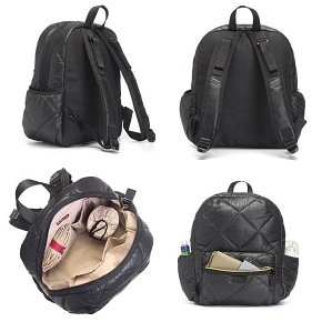 Babymel Plecak dla Mamy Luna Black Quilt