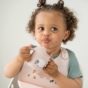 Done by Deer Kubek Silikonowy z Ustnikiem 2w1 Tiny