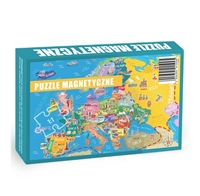 Puzzle Magnetyczne Poznaje Europę