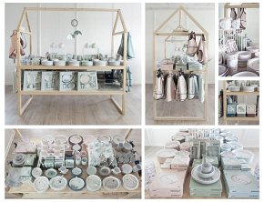 POS Done by Deer Display Ekspozytor Domek Duży