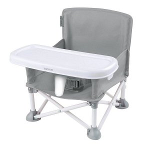 Summer Krzesełko Podróżne Pop N Sit Grey