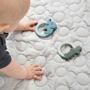 Done by Deer Gryzak Silikonowy 2szt Green/Blue