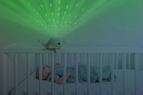 Zazu WALLY Projektor Wieloryb Green