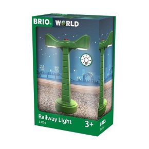 BRIO World Lampa Kolejowa Dwustronna