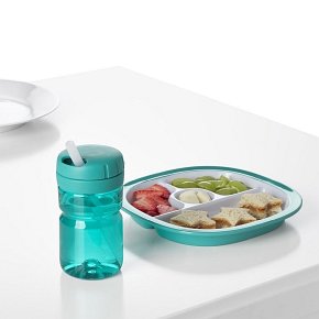 OXO Bidon ze Słomką 2+ Teal 350 ml
