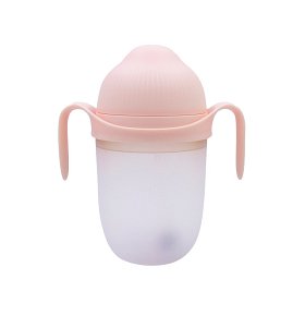 Mombella Butelka Antykolkowa dla Niemowlaka 9M Roze Silikon 300ml