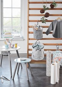 Done by Deer Stołek Okrągły Blue