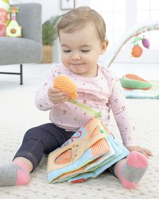 Skip Hop Miękka Książeczka dla Niemowlaka Królik Farmstand