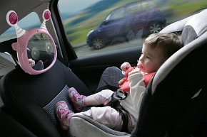 Benbat Lusterko aktywne do samochodu Oly Pink