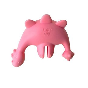 Smily Mia Dwie Słomki z Uchwytem Dinozaur