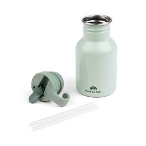 Done by Deer Butelka Stalowa z Ustnikiem 350ml Croco Green