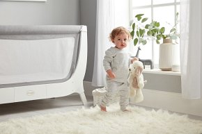 Shnuggle Zestaw do Powiększenia Łóżeczka Air Cot Kit Dove Grey