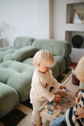 Mushie Klocki konstrukcyjne dla dzieci HEX Connect