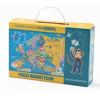Puzzle Magnetyczne Poznaje Europę