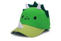 FlapJack Czapka z Daszkiem Dziecięca 3D Dino UPF50+