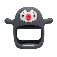 Smily Mia Gryzak Silikonowy Pingwin Buddy Grey