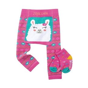 Zoocchini Legginsy i Skarpetki Lama 12-18M