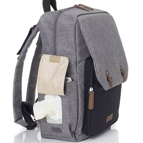 Babymel Plecak dla Taty George Black/Grey