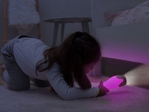 Zazu GINA Latarka dla Dzieci Żyrafa Pink