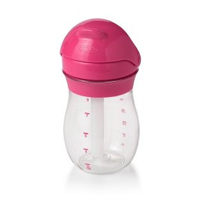 OXO Transitions Kubek ze Słomką 6m+ Pink