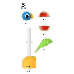 BRIO Zabawka Papuga Nagrywaj i Graj