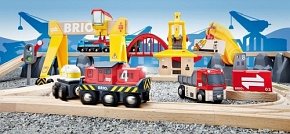 BRIO World Kolejka Drewniana Cargo Deluxe