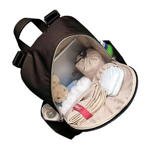 Babymel Plecak z Ekoskóry Gabby Black