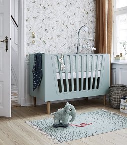 Done by Deer Ochraniacz na Łóżeczko Blue