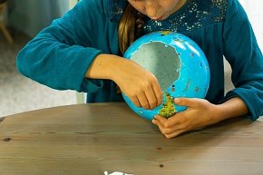 Ravensburger Puzzle 3D Kula Globus dla Dziecka 180 el.