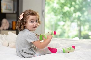 Zoocchini Legginsy i Skarpetki Dino Nowy 6-12M