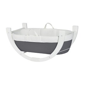 Shnuggle Stojak 2w1 do Kosza Mojżesza Curve White