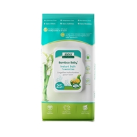 Aleva Naturals Bambusowe Ręczniki Nawilżane do Mycia Dziecka