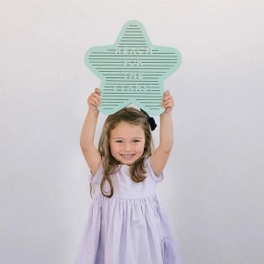 Perahead Tablica z Literkami Gwiazdka Mint