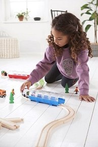 BRIO World Pociąg Towarowy z Tunelem