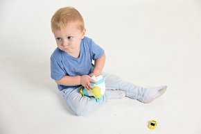 Mombella Pojemnik na Przekąski Łódź Blue