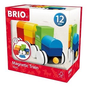 BRIO Drewniany Pociąg Magnetyczny