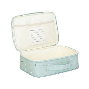 3 Sprouts Lunch Bag - Torba na lunch - Recycled Terrazzo Green