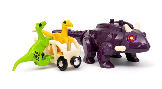 BRIO World Dino Zestaw Dinozaurów z Wagonikiem